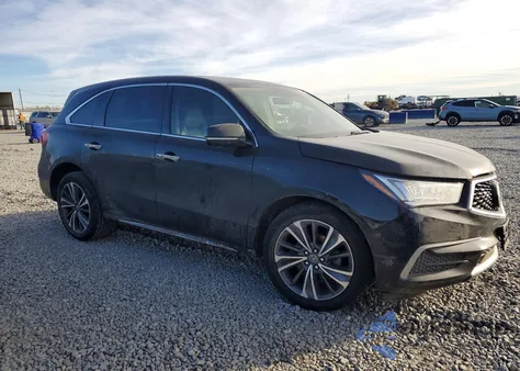 2019 Acura Mdx Technology z USA, uszkodzony, nr VIN 5J8YD4H57KL018724